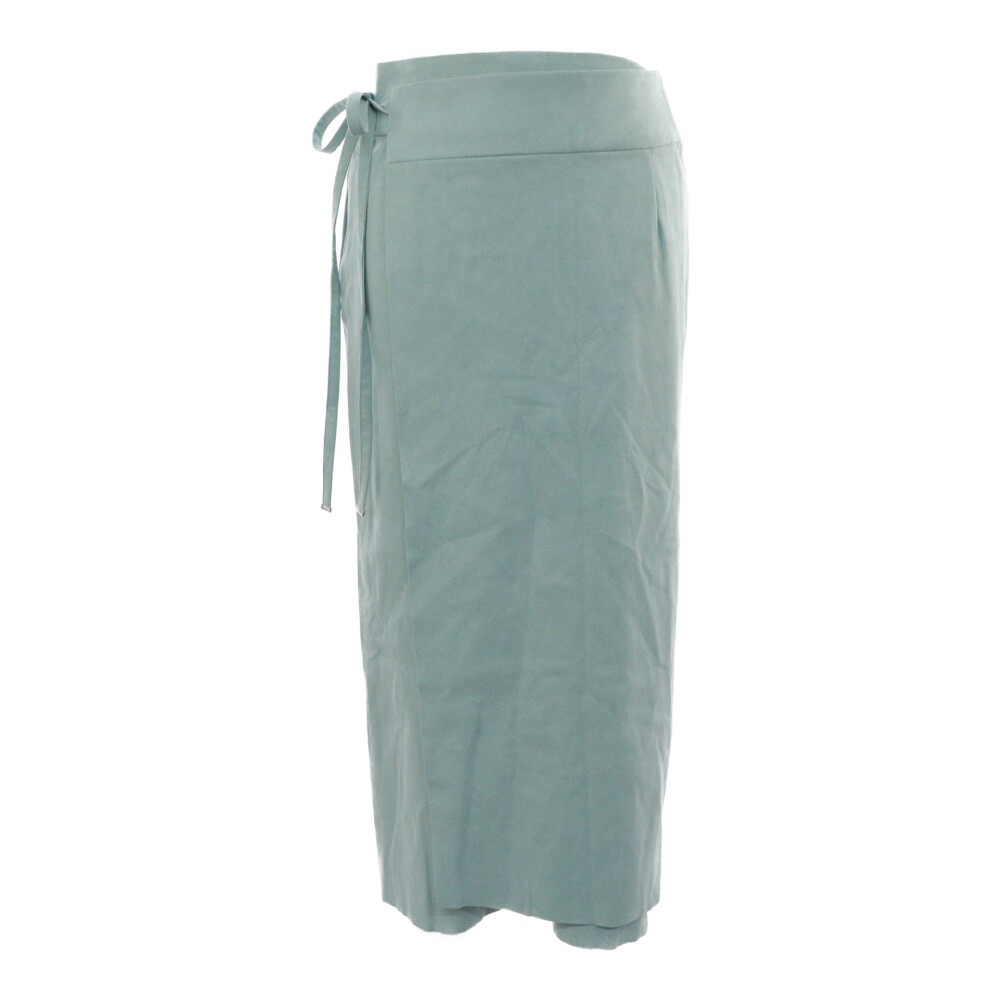 AUTHENTIC Unused Gallary da Galante wrap skirt 0 light Blau GALLARDAGA... AUTHENTIC Unused Gallary da Galante wrap skirt 0 light Blau GALLARDAGA...