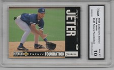 1994 UPPER DECK FUTURE FOUNDATIONS DEREK JETER ROOKIE BASEBALL CARD NY YANKEES