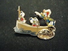 DISNEY DCL CRUISE LINE CAPTAIN'S CHOICE DONALD & NEPHEWS LIFE BOAT PIN LE 1000