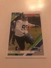 2019 Donruss L J Collier Seahawks Rookie Free Shipping