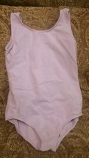 SANSHA SIGNATURE Girls LEOTARD Sz E purple Sleeveless