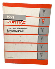 1991 Pontiac Trans Sport Service Repair Manual 91 Gm Dealership Oem Book Se Gt 1991 Pontiac Trans Sport Service Repair Manual 91 Gm Dealership Oem Book Se Gt