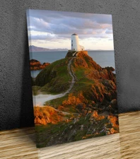 Brighton Pier black and white mounted canvas print ready to hang