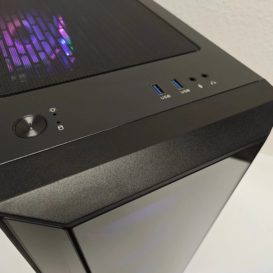 Custom ARGB Gaming Desktop PC i7 up to 64GB RAM 1TB SSD NO GPU Windows 11 - Image 4 of 4