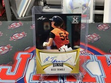 2021 Leaf Draft Base Auto Gold #BA-RT1 Reed Trimble