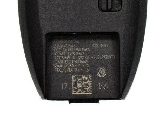 Se adapta a Infiniti EX35 FX35 OEM Entrada sin llave Control remoto Llavero inteligente KR55WK49622 Foto 3 de 3