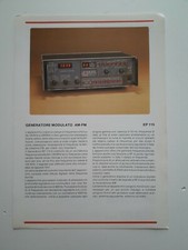 Scheda Tecnica UNAOHM Generatore Modulato EP 115 