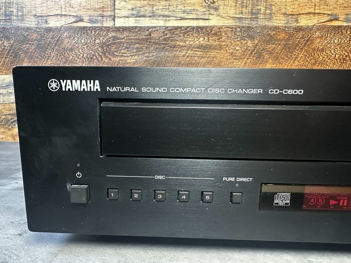 Yamaha CD-C600 CD Changer Five-Disc Natural Sound MP3 Super Audio