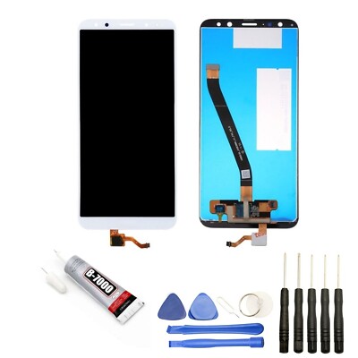 Écran LCD + Vitre Tactile Pour Huawei Honor 9 Lite 5.65 Pouces, Bleu, Avec Outils Et Colle - Kit Remplacement