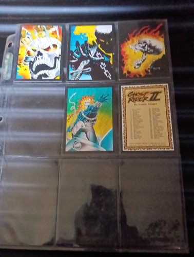 1992 Marvel Entertainment Group Ghost Rider 11 Trading Cards Lot Of 68 Cards - Picture 17 of 18