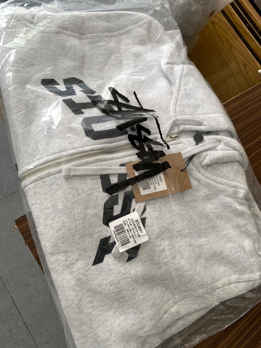 Stussy Block Sport Zip Hoodie - Medium Original | eBay Stussy Block Sport Zip Hoodie - Medium Original | eBay