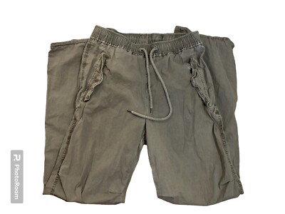 Standard James Perse Women's Drawstring Pants Green Military