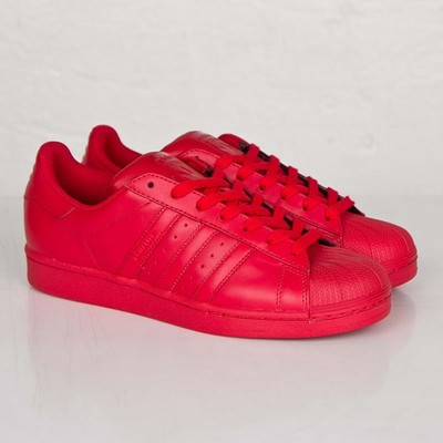adidas superstar pharrell red