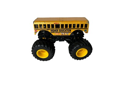 Hot Wheels Monster Truck Higher Education Truck School Bus Mattel Die Cast