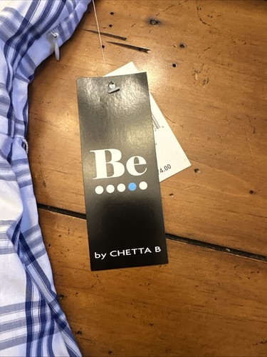 Be by Chetta B Dress Sz 6 Cottage Core Preppy Dainty Ruffle Graph Check Retro - Picture 5 of 19