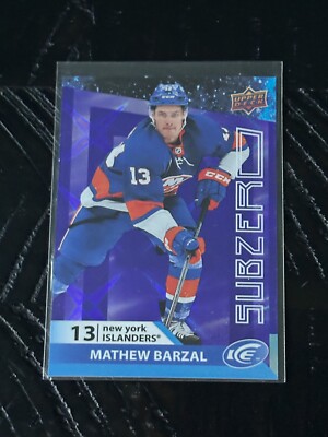 2021-22 Upper Deck Ice Sub Zero #SZ23 Mathew Barzal