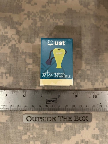 Emergency/Survival:  UST Jet Scream Emergency Whistle, 122dB, Pea-Less FLOATS