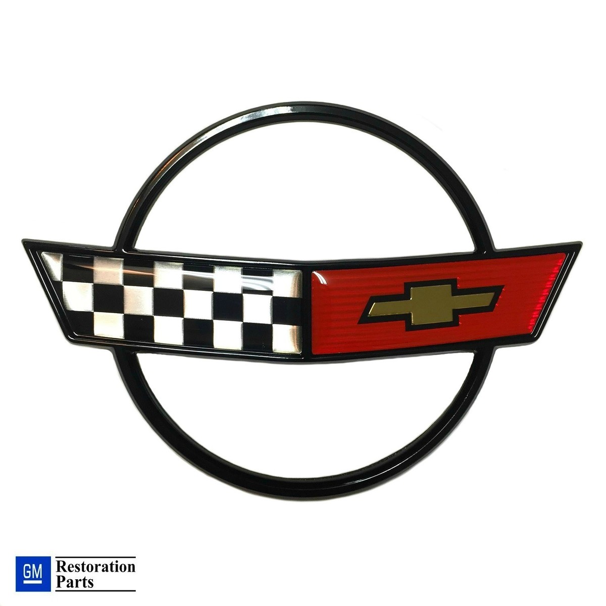 C4 CORVETTE 84-90 FRONT AND REAR EMBLEMS OFFICIAL GM RESTORATION