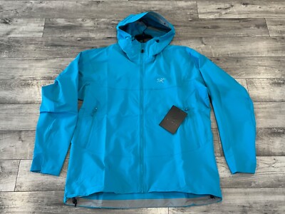 NWT Mens Arc'teryx Gamma Blue Tetra Softshell Hoody Jacket sz XXL