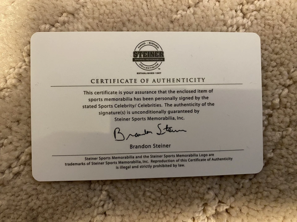 Scott Gomez Signed USA Hockey Puck Steiner COA - Imagem 4 de 4