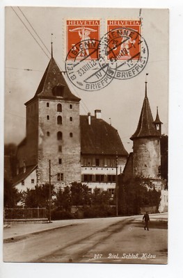 SCHWEIZ SWITZERLAND Kanton BERN BERN Bern BIENNE BIEL Schloss Schloss Nidau
