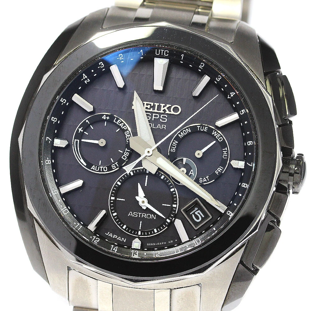 SEIKO Astron SBXC029 5X53 0AL0 Executive Line 5X GPS Solar Men s