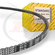 BX62-DUN | V Belts Raw Edged Cogged
