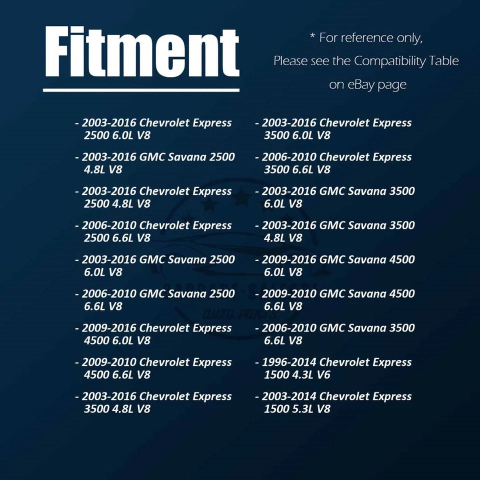 Power Steering Pump For 2009-2016 GMC Savana 4500 6.0L - Imagem 2 de 3