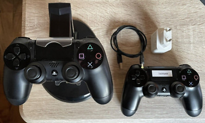 Sony DualShock Wireless Controller - Schwarz - im Set (bitte lesen!!!)