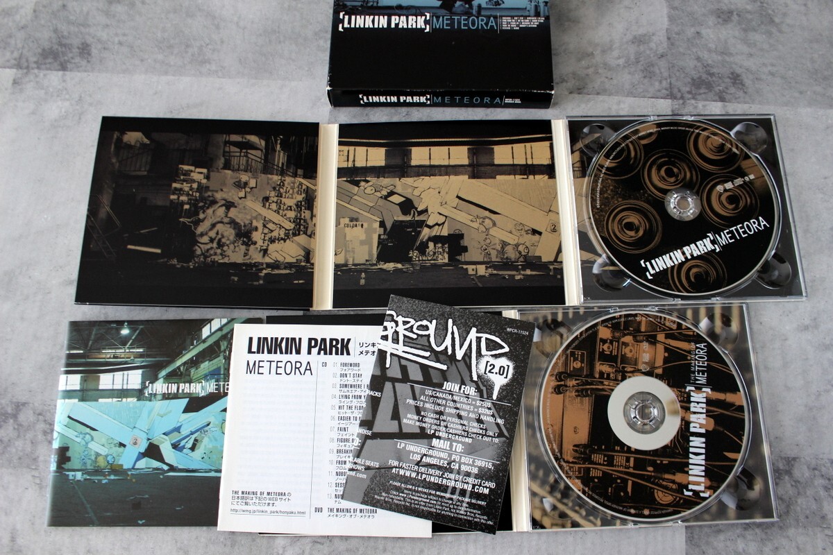 Linkin Park Meteora Limited edition Japan CD+DVD+Sticker | eBay Linkin Park Meteora Limited edition Japan CD+DVD+Sticker | eBay