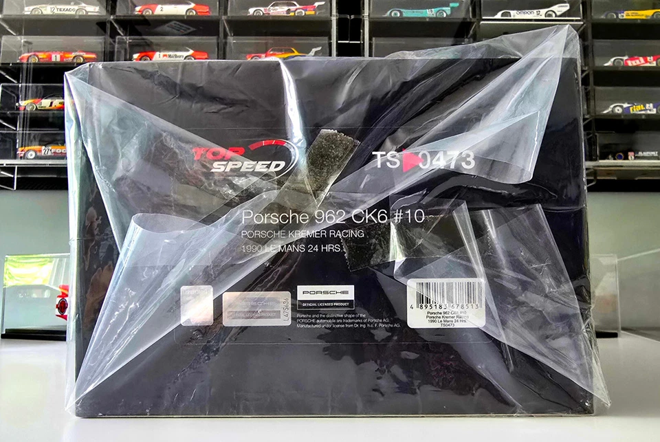 1/18 Top Speed ts0473 Kremer Porsche 962 CK6 Le Mans 1990 van der Merwe - Takaha - Immagine 3 di 3
