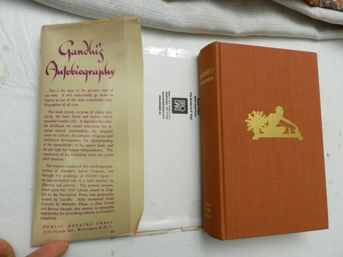 1948, Gandhi's Autobiography : The Story of My Experiments.., HBw/dj Later Print - Picture 3 of 6