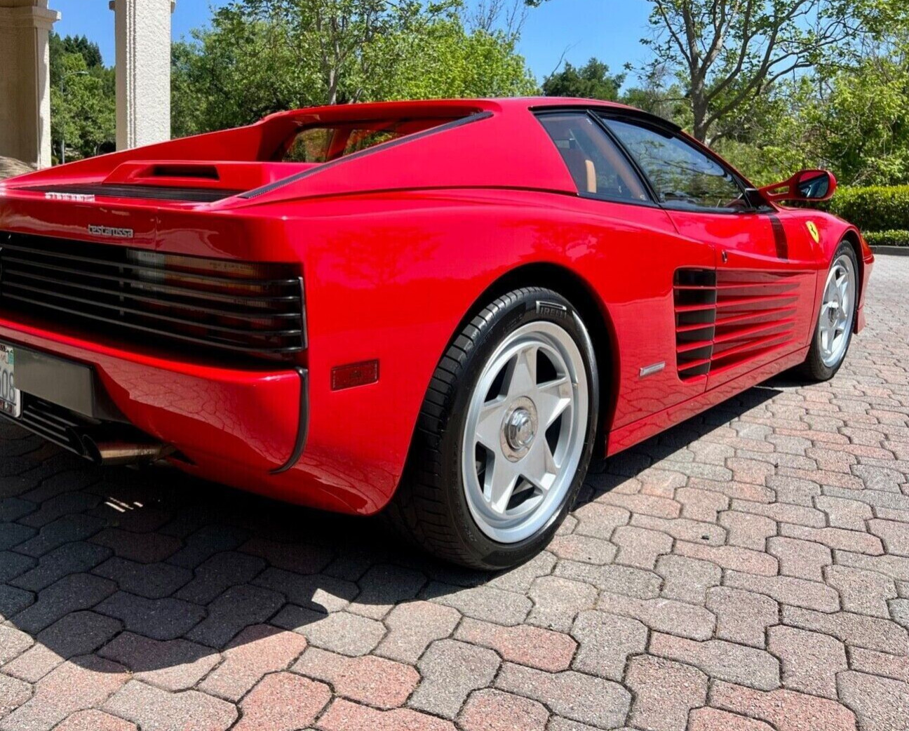 1985 FERRARI TESTAROSSA WHEELS RIMS FIT SPLINE DRIVE NEW FORGED ! MICHELIN TRX