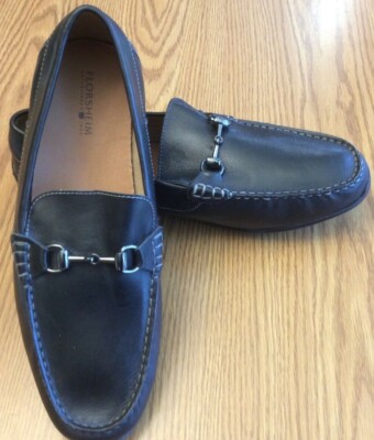 Florsheim Black Leather Moc Horse-Bit Loafers Florsheim Men main image 2