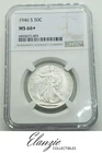 1946-S Walking Liberty Half Dollar Coin NGC MS66+