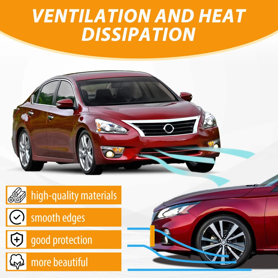 Rejilla de radiador activa obturador de aire sin motor para Nissan Murano Altima 2015-2024 Foto 3 de 4