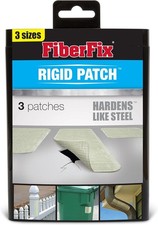 Fiber Fix Waterproof Repair Rigid Patch 3 Size Pack 5 Minute Cure Permanent