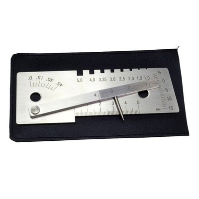 Professional Welding Gauge Pipe Pit Gage MIG TIG Inspection Test Welder