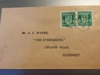 GB STAMPS GUERNSEY UNDER OCCUPATION 1941 1/2d COAT OF ARMS FIRST DAY COVER WYNNE