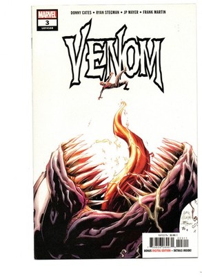 VENOM #3 (2018) - GRADE 9.4 - DONNY CATES MARVEL 1ST FULL APPEARANCE KNULL
