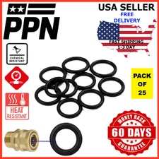 O Ring Seal Kit 1/4 Size 110 Buna 25 pc Set POWER PRO NATION