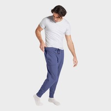 Pair of Thieves Men's Super Soft Pajama Pants - Denim Blue M: