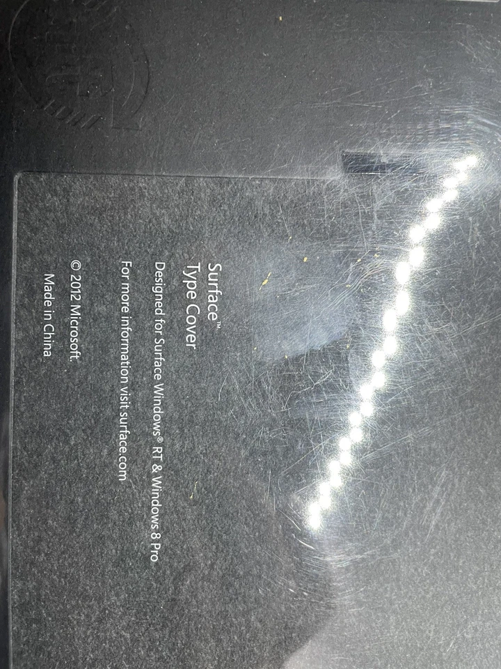 New Microsoft Surface Pro 1 / 2 Keyboard RT Type Cover Surface 1535 Genuine - Image 4 of 4