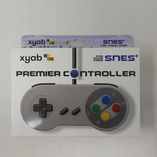 Super Nintendo SNES Wired Premier Controller By XYAB
