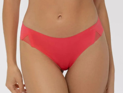 Marc & Andre Second Skin Seamless Brazilian Slip Gr. 44 XL Laser cut Rosa Pink
