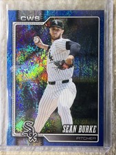 2026 Topps Series 1 Sean Burke Blue Holo Foil Parallel Card #137 145/150