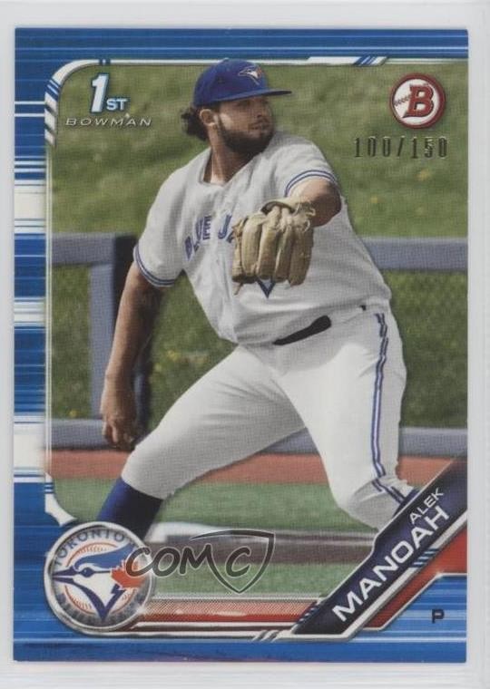 2019 Bowman Draft Blue 100/150 Alek Manoah #BD-3 sc2