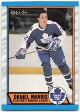 1989-90 O-Pee-Chee #273 Daniel Marois Toronto Maple Leafs