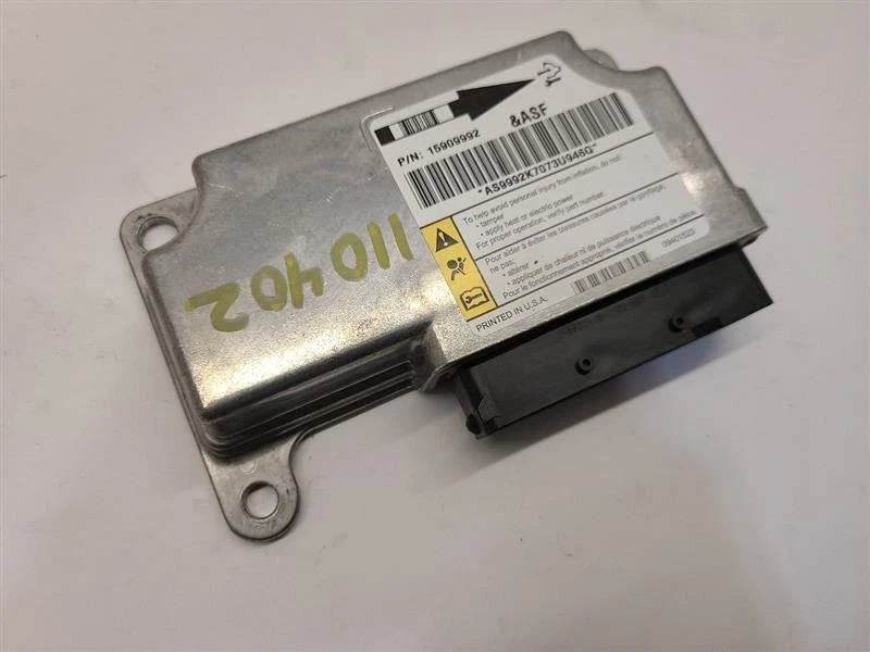 2007 07 HUMMER H3 A/Bag Module Under Shift Console Opt ASF 15909992 Foto 2 de 4