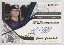 2008 Prospects Plus Farm Hands Authentic Gold 23/25 Lonnie Chisenhall Auto 1h1